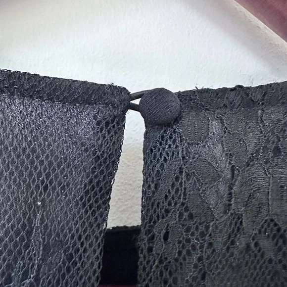 The Letter Black Lace Cocktail Mini Dress - Anthropologie Style XS - Picture 10 of 14